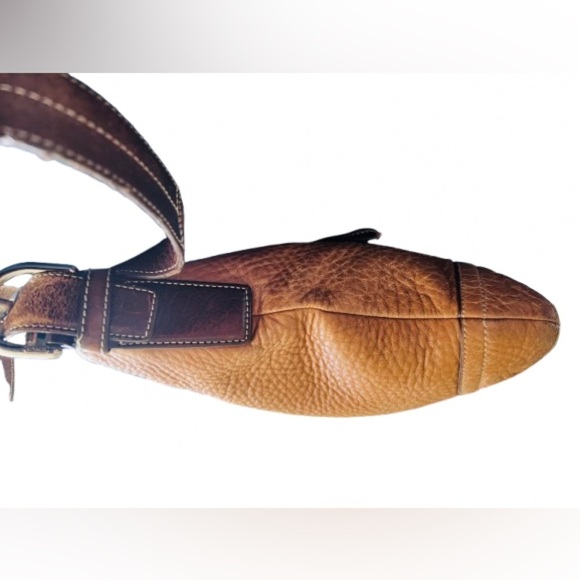 Vintage Y2K Coach Legacy Camel Brown Leather Medium Shoulder Duffle Bag Purse - Picture 4 of 9